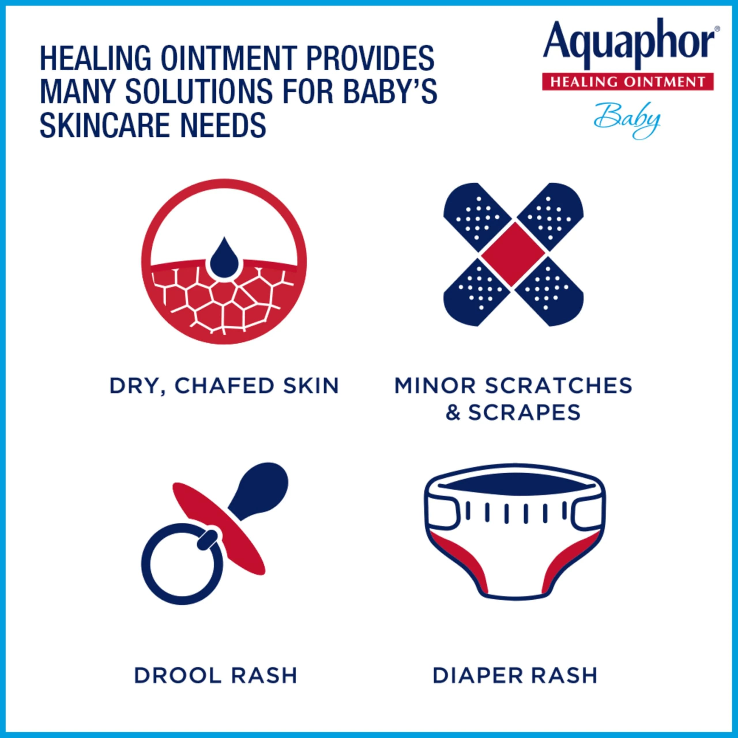 Aquaphor Baby Healing Ointment Skin Protectant 255g (9 oz) | Pediatrician Recommended for Sensitive Skin - view 3