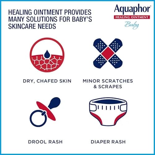 Aquaphor Baby Healing Ointment Skin Protectant 255g (9 oz) | Pediatrician Recommended for Sensitive Skin thumbnail 3