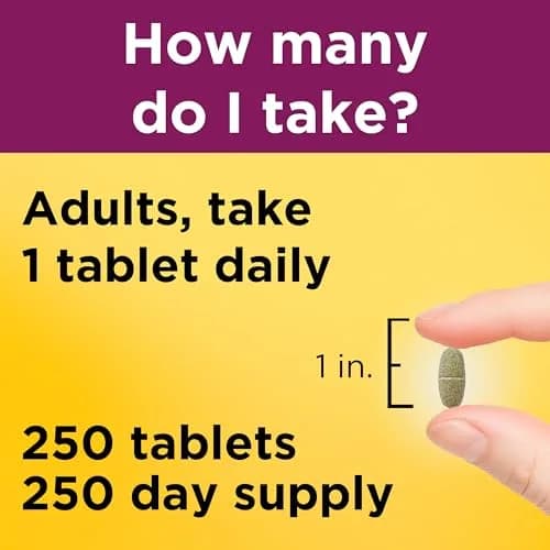 Nature Made Prenatal Multivitamin with Folic Acid, 250 Tablets | Supports Baby & Mom's Health thumbnail 5