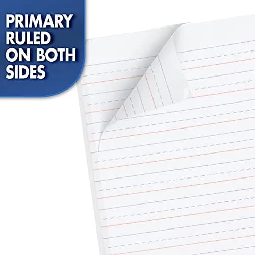 Mead Primary Composition Book, Grades K-2, 100 Sheets (7.5" x 9.75") | Primary Ruled Journal with Manuscript Alphabet thumbnail 4