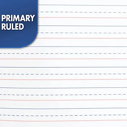 Mead Primary Composition Book, Grades K-2, 100 Sheets (7.5" x 9.75") | Primary Ruled Journal with Manuscript Alphabet thumbnail 3