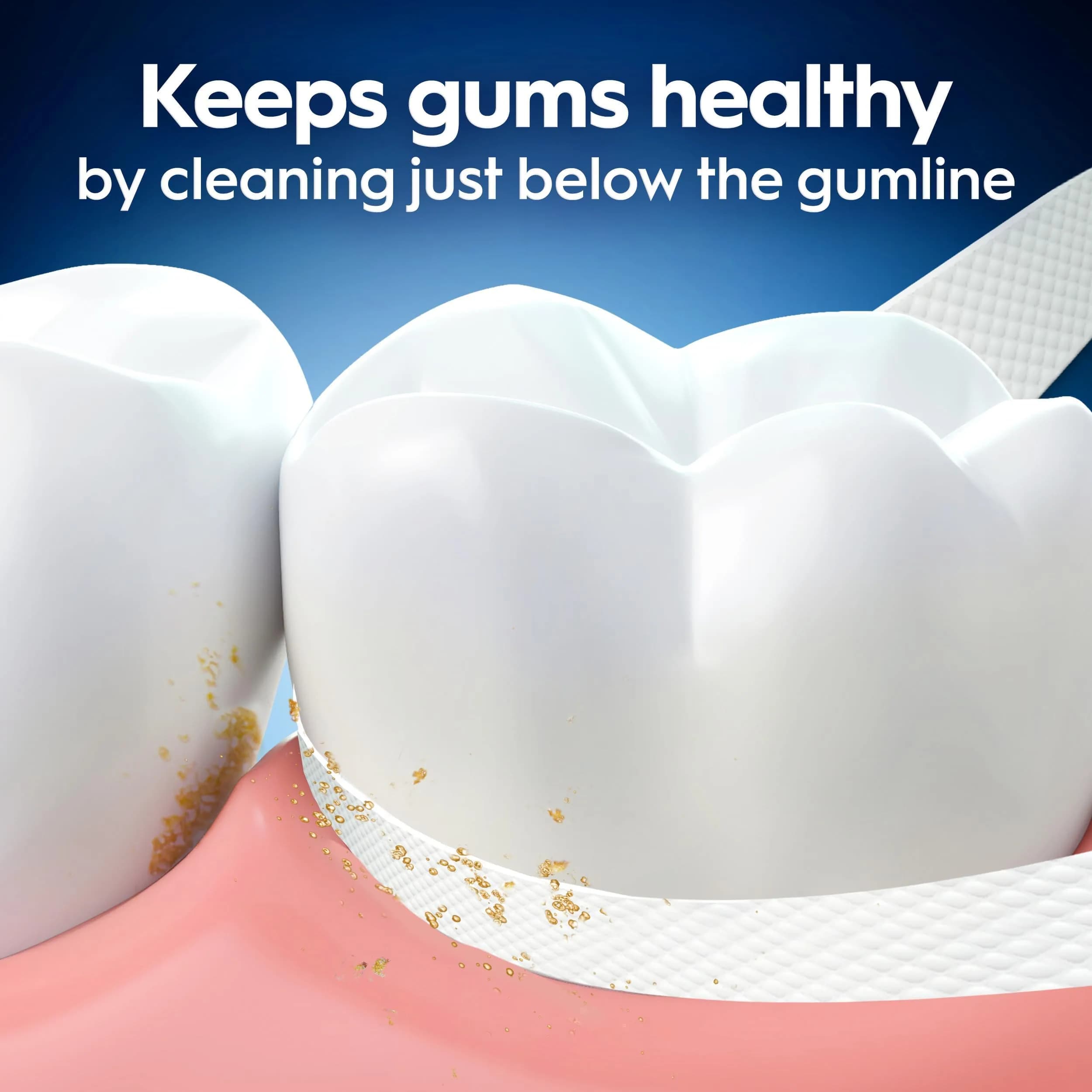 Oral-B Glide Healthy Gums Unflavored Dental Floss 50m (164 ft) | Dentist Recommended for Healthy Gums - view 6