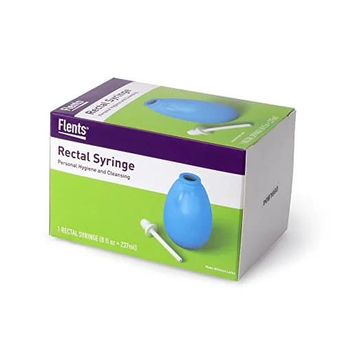 Flents Reusable Rectal Syringe Bulb 8 oz | Latex-Free Personal Hygiene Tool thumbnail 4