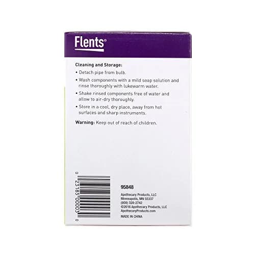Flents Reusable Rectal Syringe Bulb 8 oz | Latex-Free Personal Hygiene Tool thumbnail 6