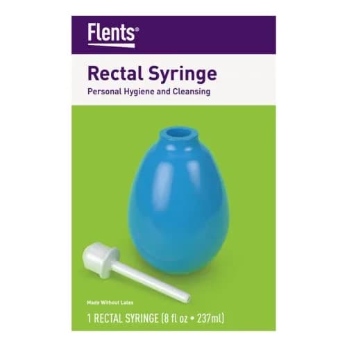 Flents Reusable Rectal Syringe Bulb 8 oz | Latex-Free Personal Hygiene Tool thumbnail 2