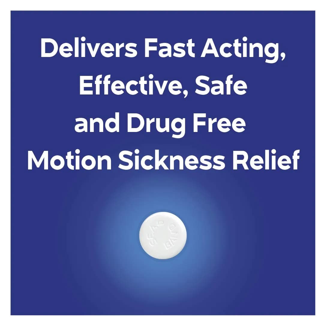 Sea-Band Gray Acupressure Bracelets (2-Pack) | Drug-Free Motion Sickness Relief - view 8