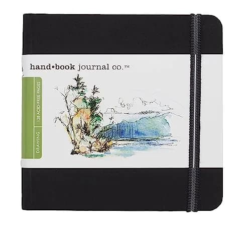 Speedball Sketch Book Large Landscape 5.5 x 8.25 in Ivory Black | Acid-Free Art Paper for Drawing thumbnail 4