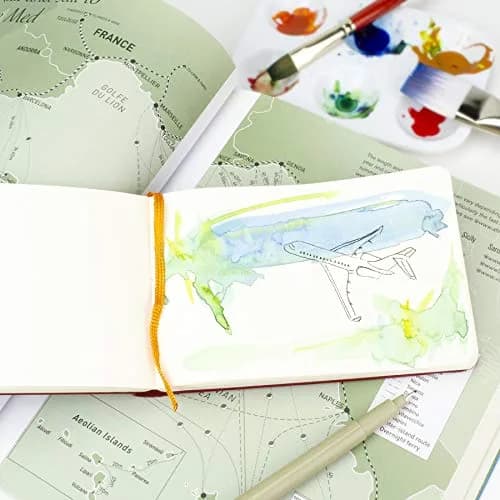 Speedball Sketch Book Large Landscape 5.5 x 8.25 in Ivory Black | Acid-Free Art Paper for Drawing thumbnail 9