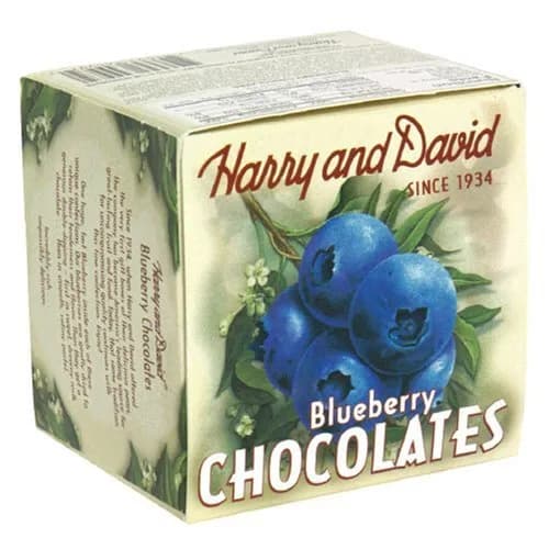 Harry & David Milk Chocolate Blueberries 8-Ounce | Sweet Blueberry & Milk Chocolate Ball