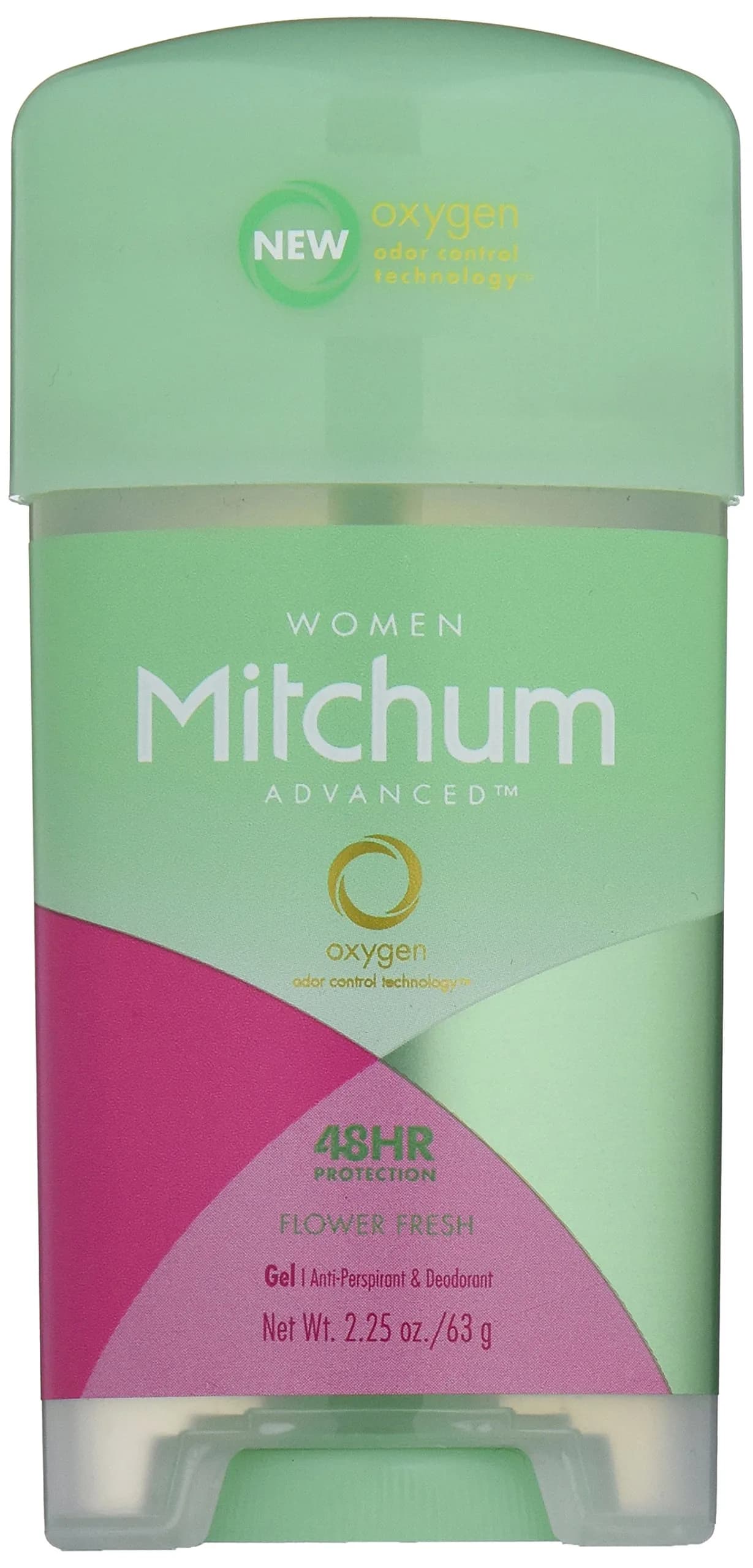 Mitchum Power Gel Antiperspirant Deodorant for Women, Flower Fresh, 63g (2.25 oz) Pack of 6 | Clinically Proven 24-Hour Wetness Protection — 2.25 Ounce