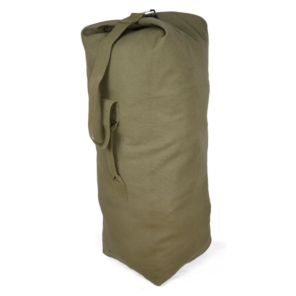 Rothco Heavyweight Top Load Canvas Duffle Bag | Rugged & Large Capacity 30" x 50"