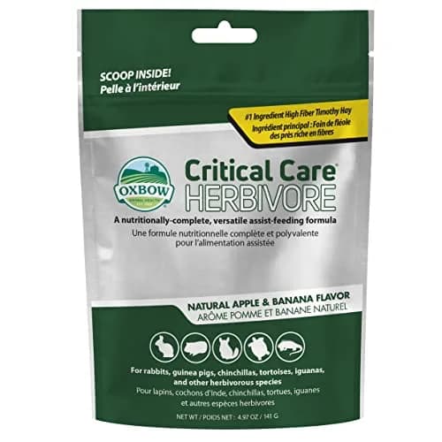 Oxbow Critical Care Herbivore Apple Banana 141 g (4.97 oz) | Veterinary Formula for Small Herbivores thumbnail 1