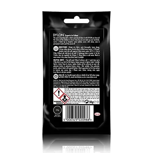 Dylon Hand Fabric Dye Sachet for Clothes & Soft Furnishings, Fresh Orange, 50g | Easy to Use, Vibrant Colors for Natural & Delicate Fabrics thumbnail 2
