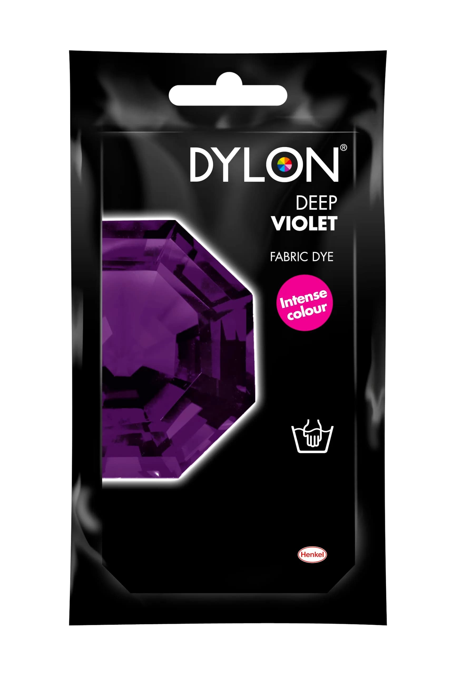 Dylon Intense Violet Nvi Hand Dye Sachet 50 g | Rich Colour for Natural & Delicate Fabrics