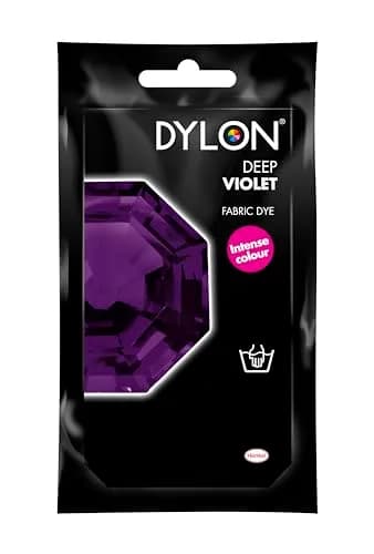 Dylon Intense Violet Nvi Hand Dye Sachet 50 g | Rich Colour for Natural & Delicate Fabrics thumbnail 1