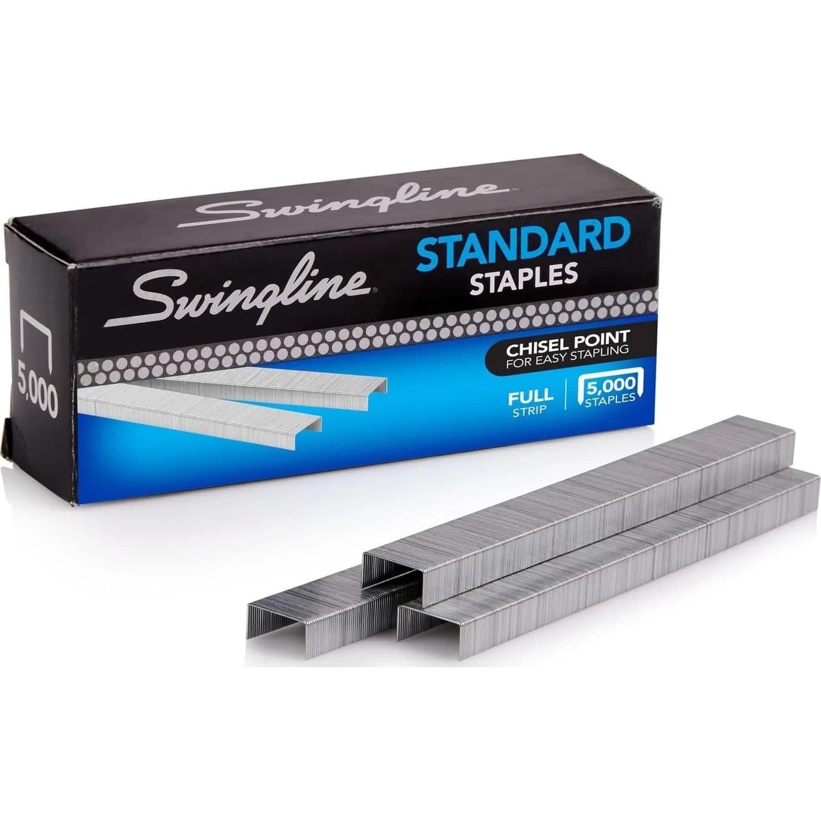 Swingline Standard Staples 5000 Count (25 Sheets Capacity) | Reliable Performance for Office & Home