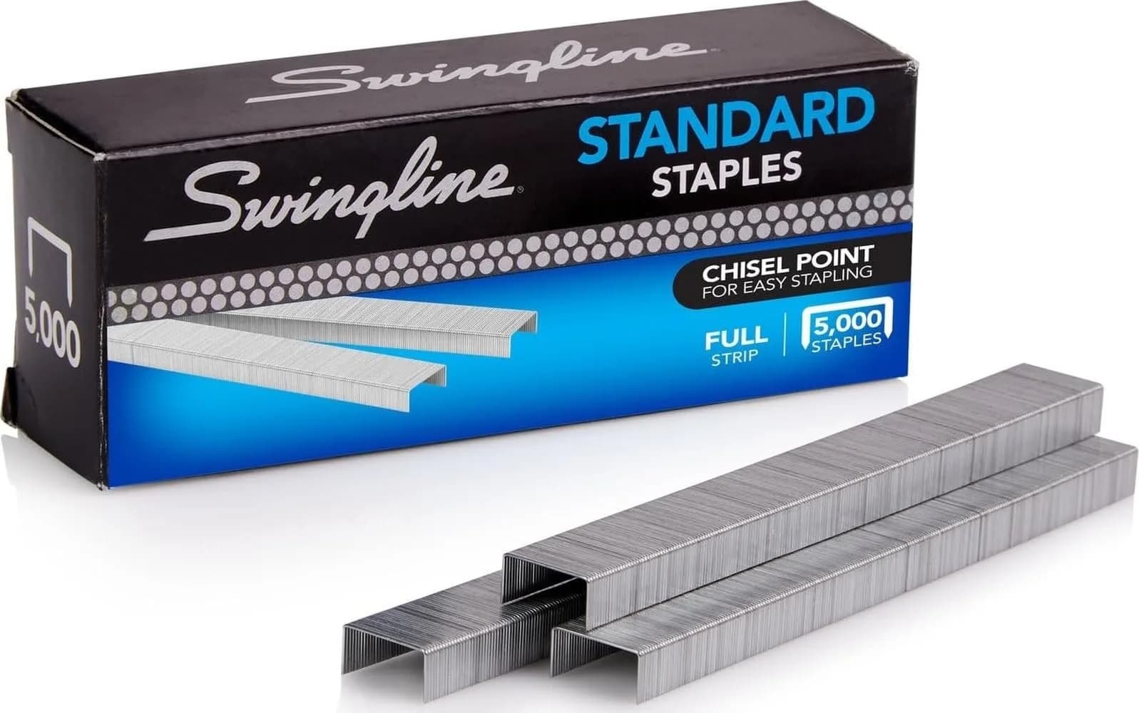 Swingline Standard Staples 5000 Count (25 Sheets Capacity) | Reliable Performance for Office & Home