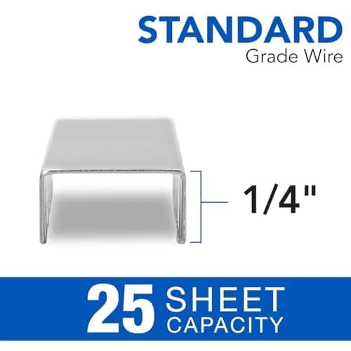 Swingline Standard Staples 5000 Count (25 Sheets Capacity) | Reliable Performance for Office & Home thumbnail 2