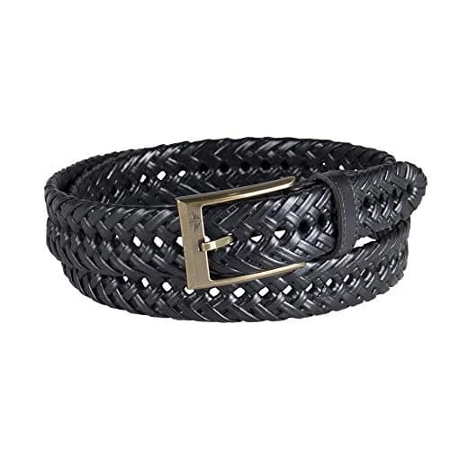 Dockers Men's Leather Braided Casual and Dress Belt | Fully Adjustable, 100% Leather, Versatile Style (70-120 chars) thumbnail 2