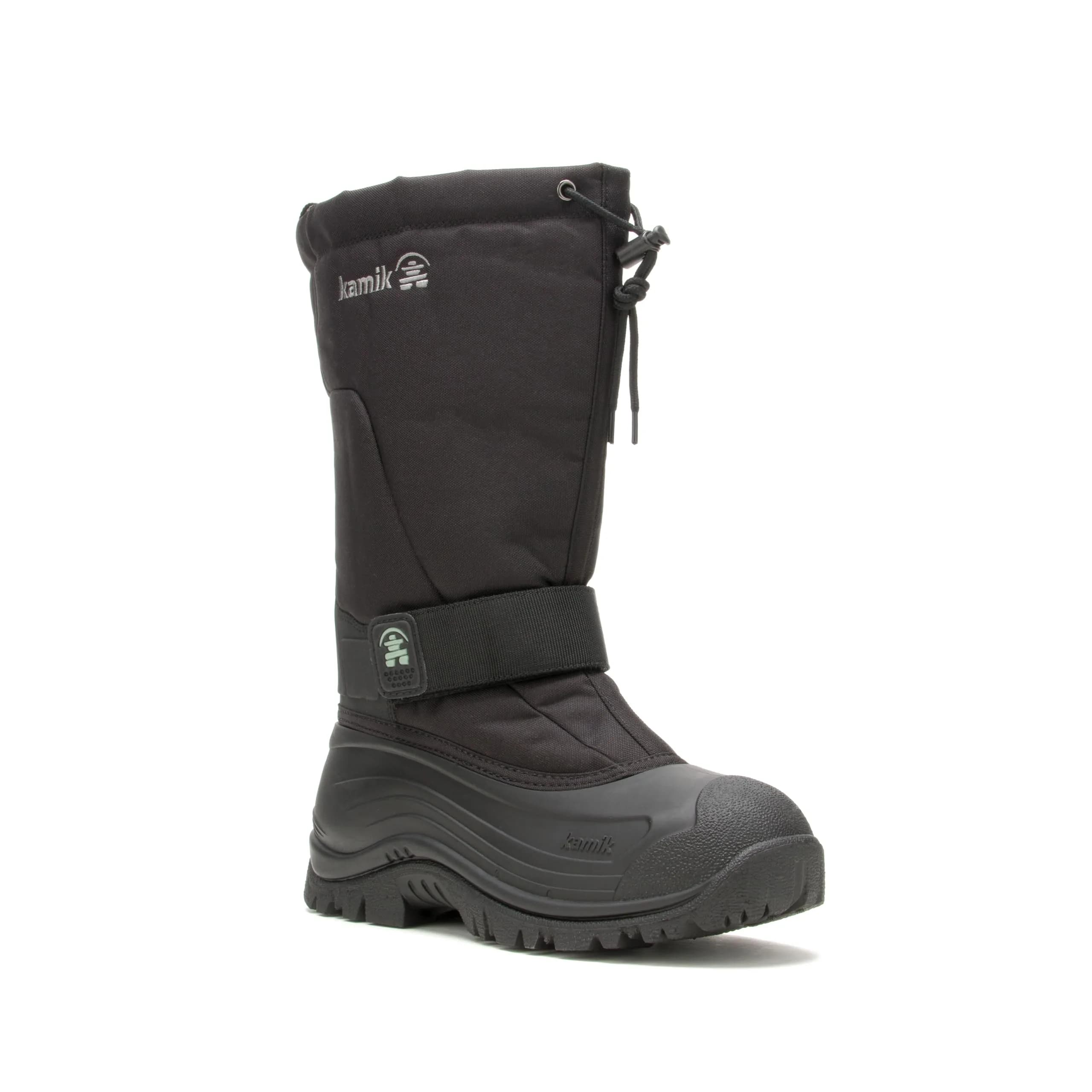 Kamik Greenbay 4 Men's Waterproof Snow Boots - Black | -40°F Insulated Winter Boot — Black