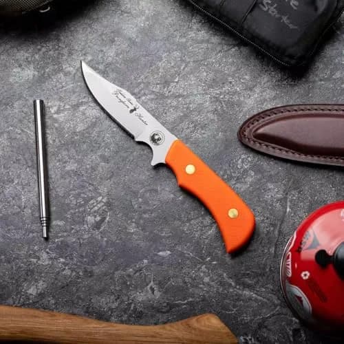 Knives Of Alaska TRKKR PRNGHRN ORG | Fixed Blade Hunting Knife 3.25" | Made in USA thumbnail 6