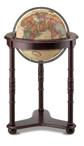 Replogle Globes Westminster Globe 16" Diameter Antique Ocean | Handcrafted Vintage Globe with Relief thumbnail 1