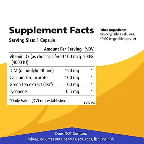 PURE ESSENCE LABS Breast D 30 Capsules | Estrogen Balance & Menopause Support with Vitamin D3 thumbnail 5