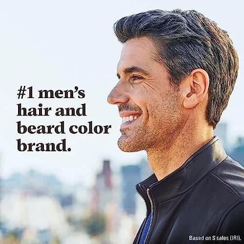 Just For Men Touch of Gray Hair Color, Salt & Pepper Look, Black T-55, 1 Kit | Ammonia & Peroxide Free thumbnail 6