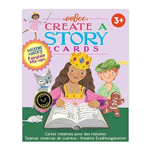 eeBoo Fairytale Mix Ups Create a Story Pre-Literacy Cards 36 Cards | Develops Imagination & Storytelling thumbnail 2