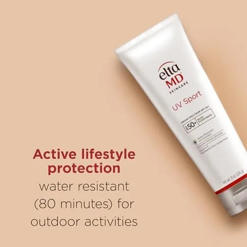 EltaMD UV Sport Sunscreen Lotion SPF 50 (8 oz) | Water & Sweat Resistant Face and Body Protection - view 2