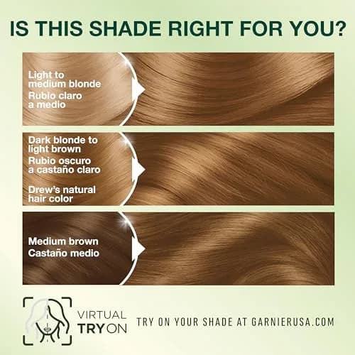 Garnier Nutrisse Ultra Crème Hair Color, 70 Dark Natural Blonde | 1 Count, Long-Lasting, Nourishing, Vegan thumbnail 6