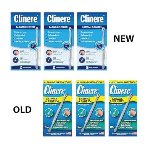 Clinere Ear Cleaners Ear Wax Removal Tool Itch Relief 30 Count | Safe, Reusable Earwax Cleaner for Gentle Ear Care thumbnail 2