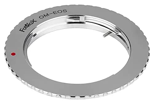Fotodiox Lens Mount Adapter - Olympus 35mm SLR to Canon EOS EF EF-S | Manual Focus, Aluminum thumbnail 2