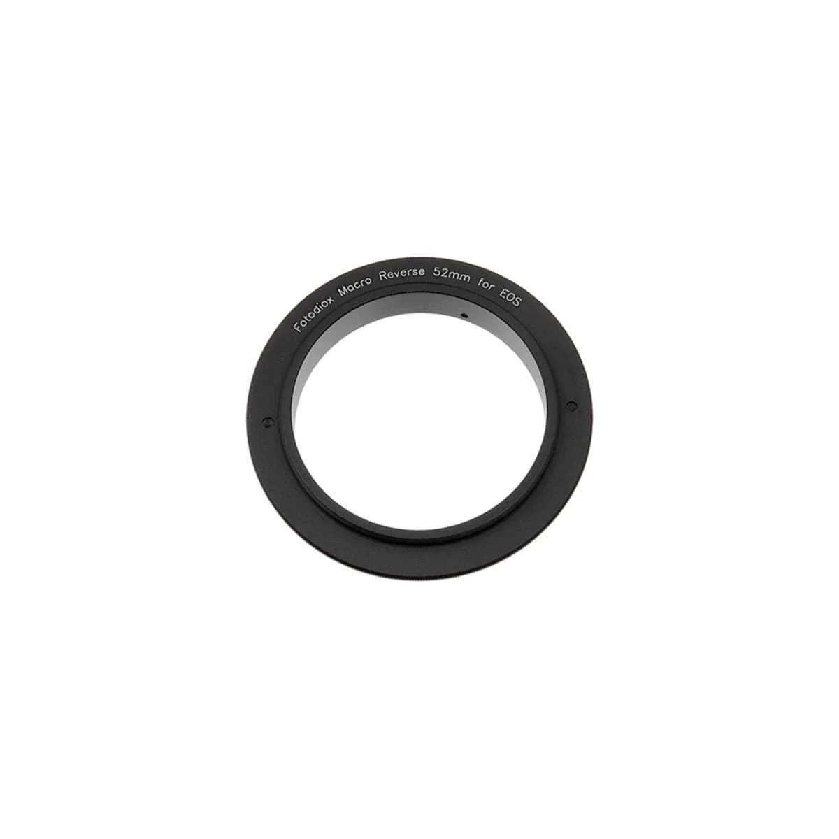 Fotodiox 52mm Macro Reverse Adapter for Canon EOS EF/EF-S Cameras | All-Metal, Manual Focus, 52mm Filter Thread — 62mm
