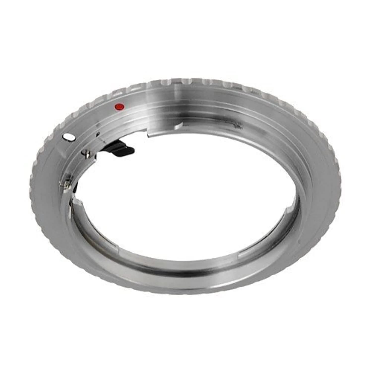 Fotodiox Pro Lens Mount Adapter Nikon F-Mount Lenses to Canon EOS EF/EF-S Mount Cameras | Manual Focus & Aperture Control — Black