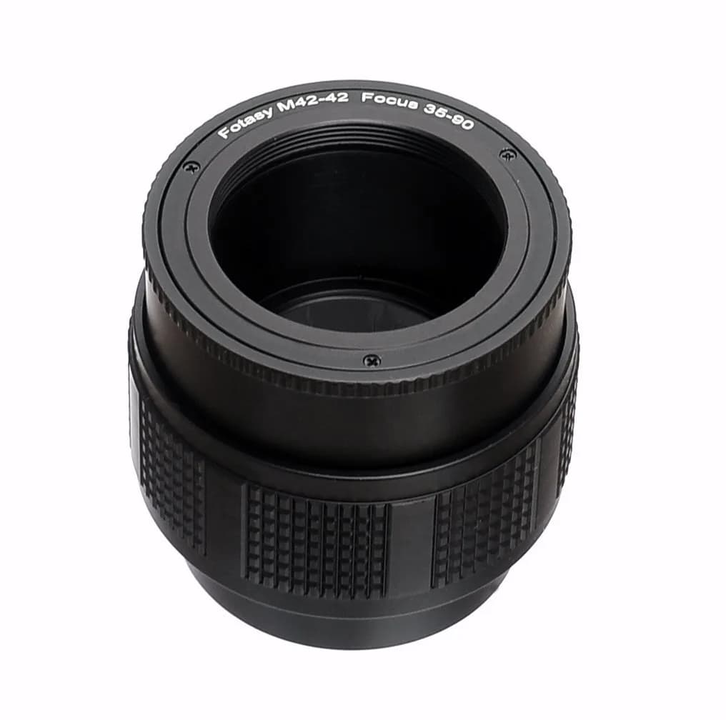 Fotasy M42 Helicord Adapter 35-90mm | Macro Focusing Tube for M42/M39 Enlarger Lenses | 55mm Movement Distance - view 4