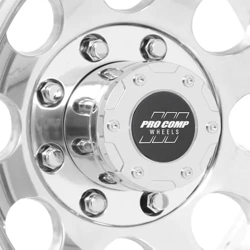 PRO COMP VINTAGE 16X8 Alloy Wheel | 8X170 Bolt Pattern, 4.5 Offset, Polished Finish thumbnail 4