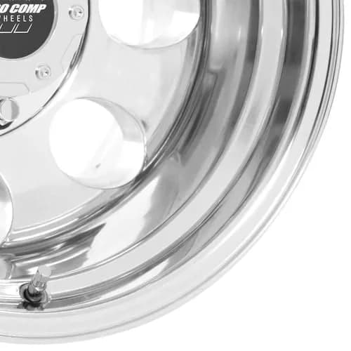 PRO COMP VINTAGE 16X8 Alloy Wheel | 8X170 Bolt Pattern, 4.5 Offset, Polished Finish thumbnail 3