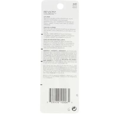 REVLON ColorStay Lipliner Pencil Raisin 640 0.02 oz (2-Pack) | Long-Lasting Definition thumbnail 6