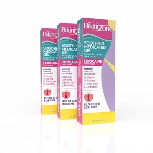 Bikini Zone Medicated After Shave Gel with Lidocaine, 1 Oz | Stops Bumps & Irritation, Safe for Sensitive Skin thumbnail 1