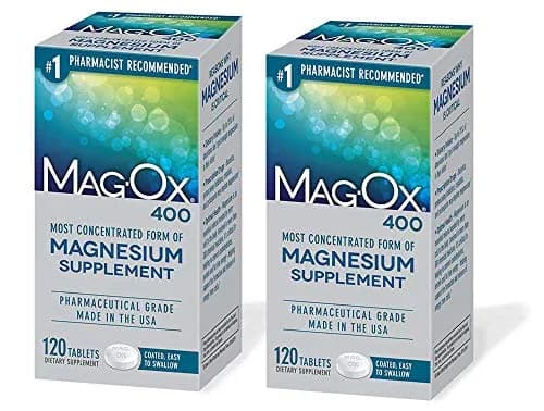 Mag-Ox 400 Magnesium Mineral Dietary Supplement Tablets 483 mg | Supports Muscle & Heart Function thumbnail 1