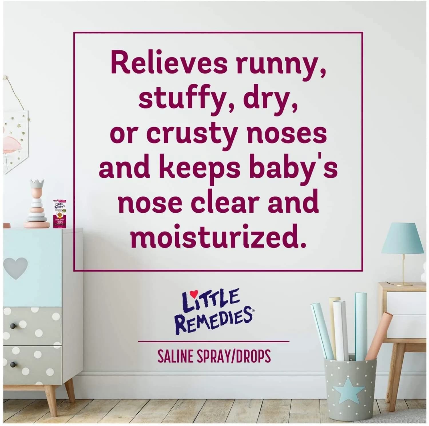 Little Remedies Sterile Baby Saline Nasal Spray and Drops 1 Fl Oz, Pack of 6 | Drug-Free Relief for Newborns - view 4