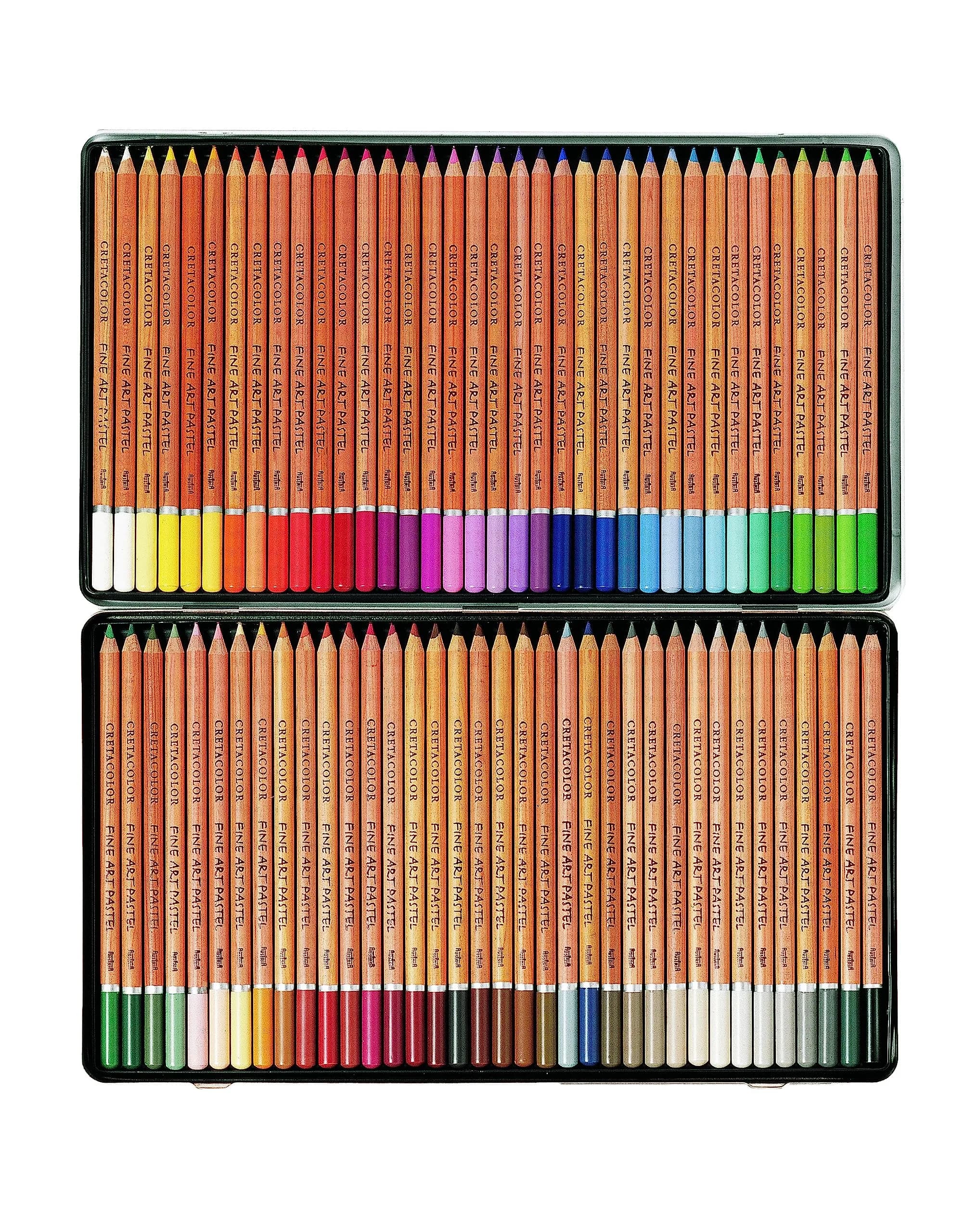 Cretacolor Fine Art Pastel Pencil Set, 72 Multicolor | Detailed, Lightfast Pastel Art Tool — Multi