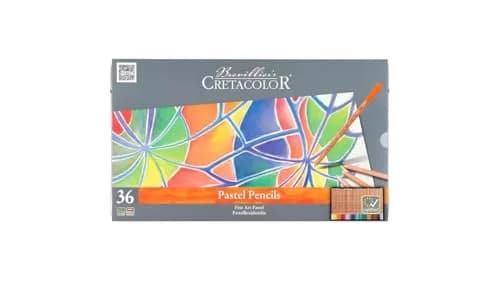 Cretacolor Fine Art Pastel Pencil Set, 72 Multicolor | Detailed, Lightfast Pastel Art Tool thumbnail 4