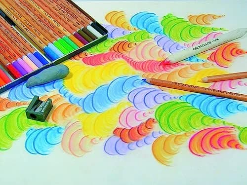 Cretacolor Fine Art Pastel Pencil Set, 72 Multicolor | Detailed, Lightfast Pastel Art Tool thumbnail 6