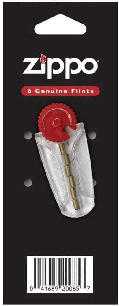 Zippo Mechanical Lighter Flints | Genuine Zippo 6 Flints Card | Durable & Reliable - main product image