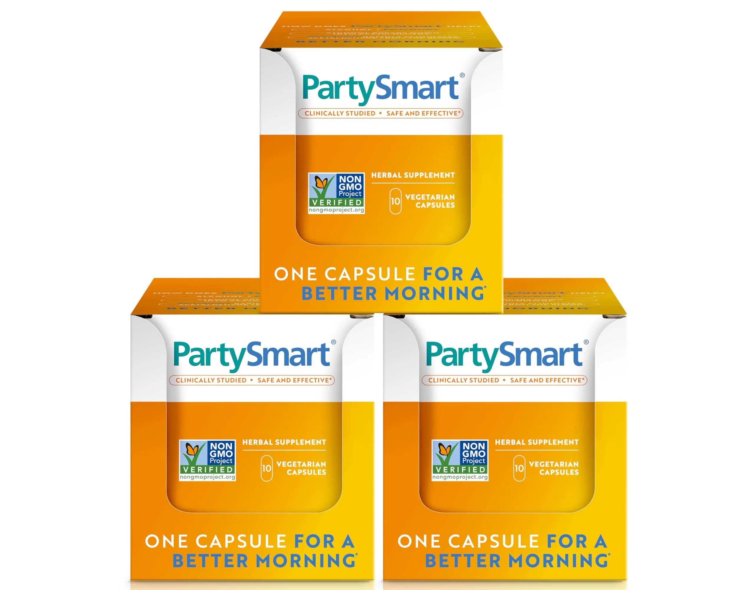 Himalaya PartySmart Liver Support 10 Capsules | Supports Alcohol Metabolism, Vegan & Non-GMO