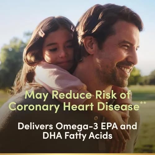 Nature's Bounty Omega-3 Fish Oil 1000 mg Softgels 120 Coated Soft Gels | Supports Heart & Circulatory Wellness thumbnail 2