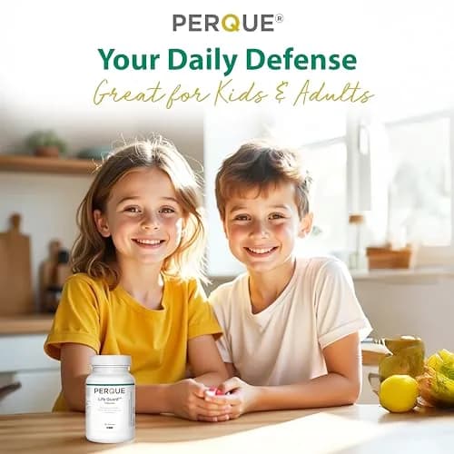 PERQUE Life Guard Chewables Cherry 90 Count | Unisex Multivitamin & Mineral Supplement thumbnail 6
