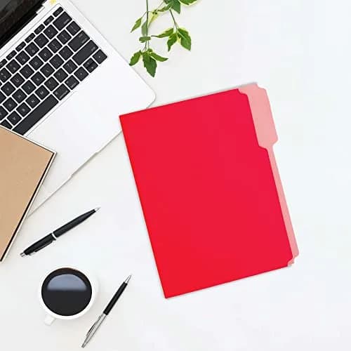 BAZIC PRODUCTS Color File Folders 6-Pack | Assorted Position 1/3-Cut Tabs thumbnail 5